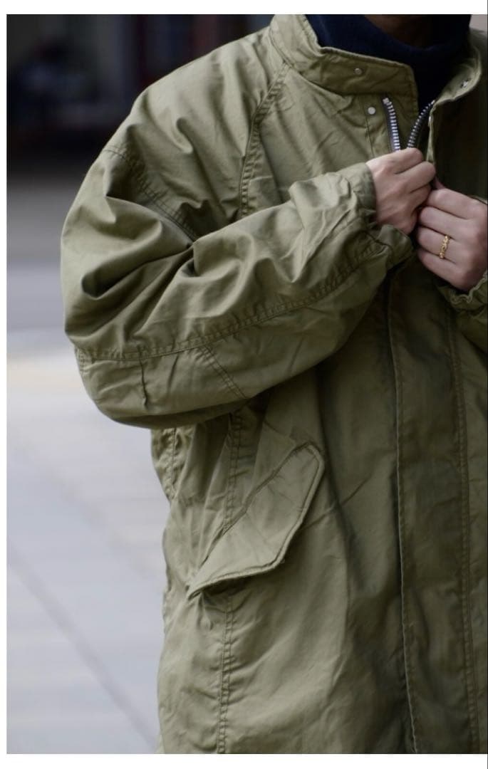 TROOPER COAT C/N GABARDINE NN-J4310 緑