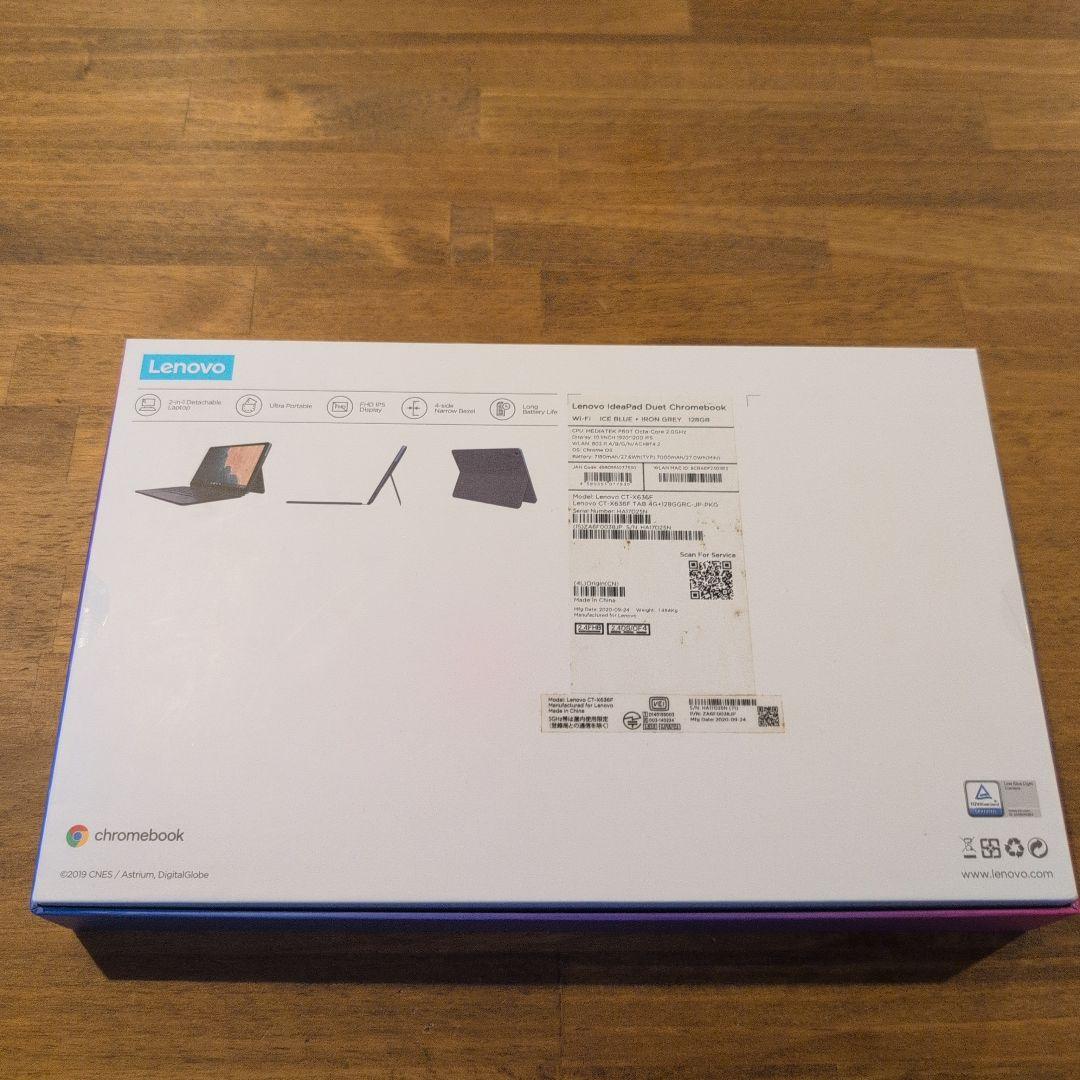 Lenovo IdeaPad Duet Chromebook 128GB ペン付