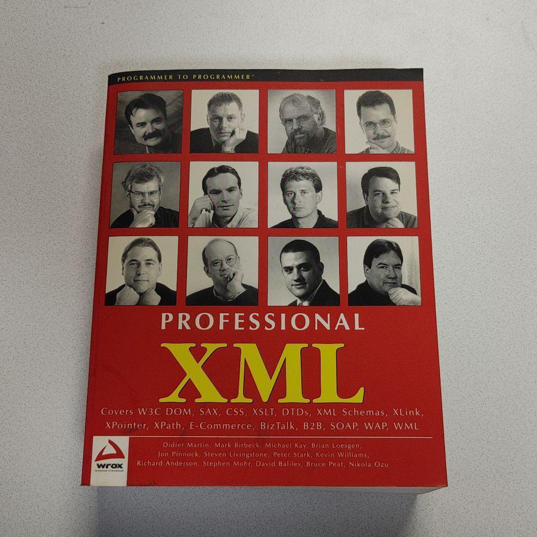 洋書　PROFESSIONAL XML
