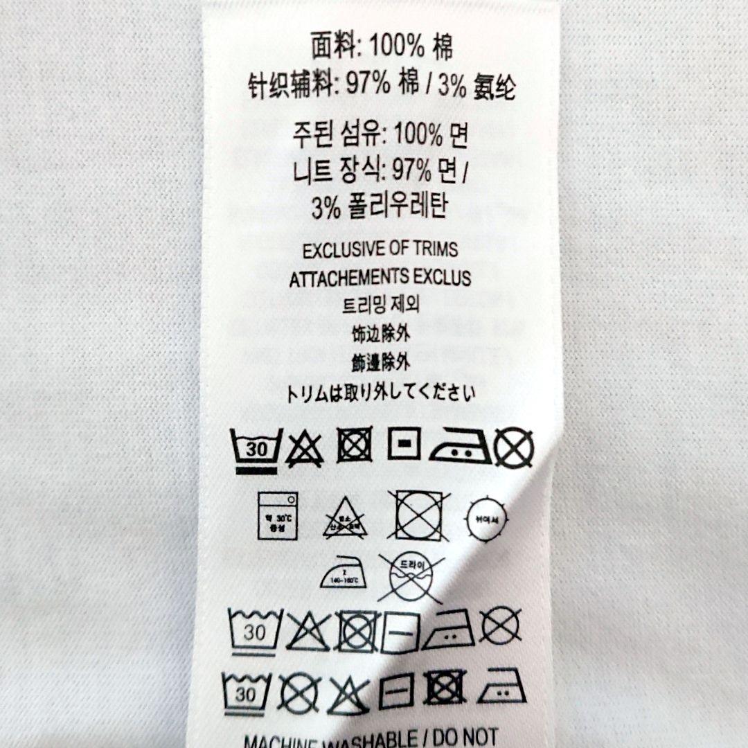 定番モデル BURBERRY バーバリー ロゴ ホワイト 半袖 Tシャツ