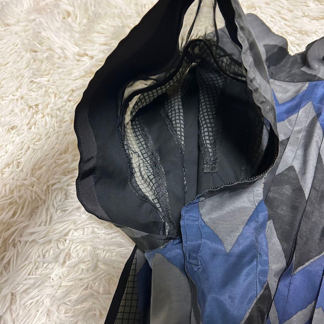 美品　sacai ジオメトリックワンピース　再構築　サイズ2 M相当 フリル