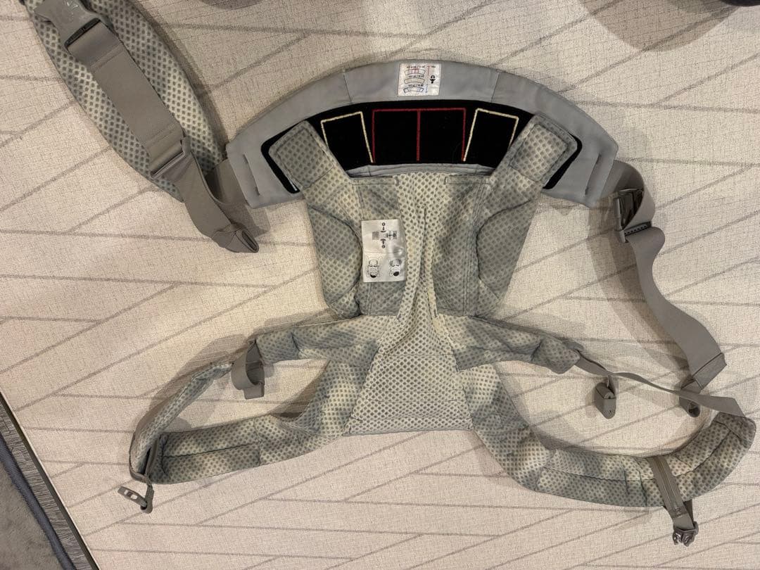 ergobaby OMNI ブリーズ　抱っこ紐 グレー　タイダイグレー箱付