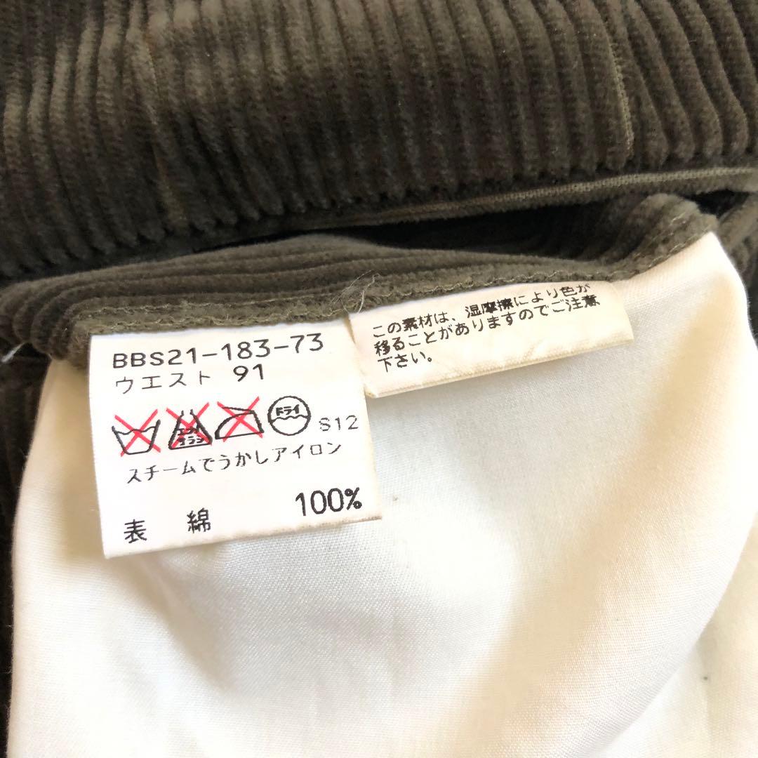 Burberrys 90s コットン 太畝 コーデュロイ パンツ