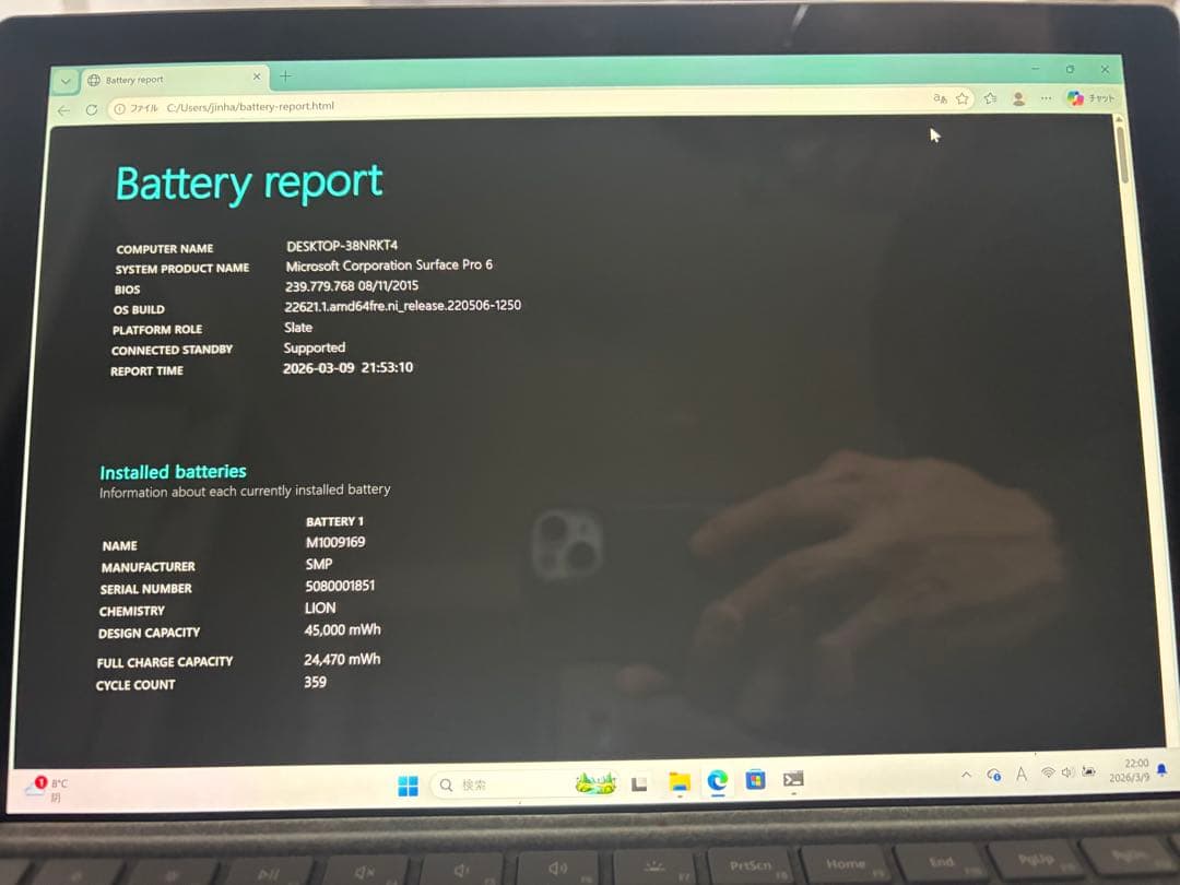 週末限定価格Surface Pro6Core i5メモリ8GB+SSD256GB