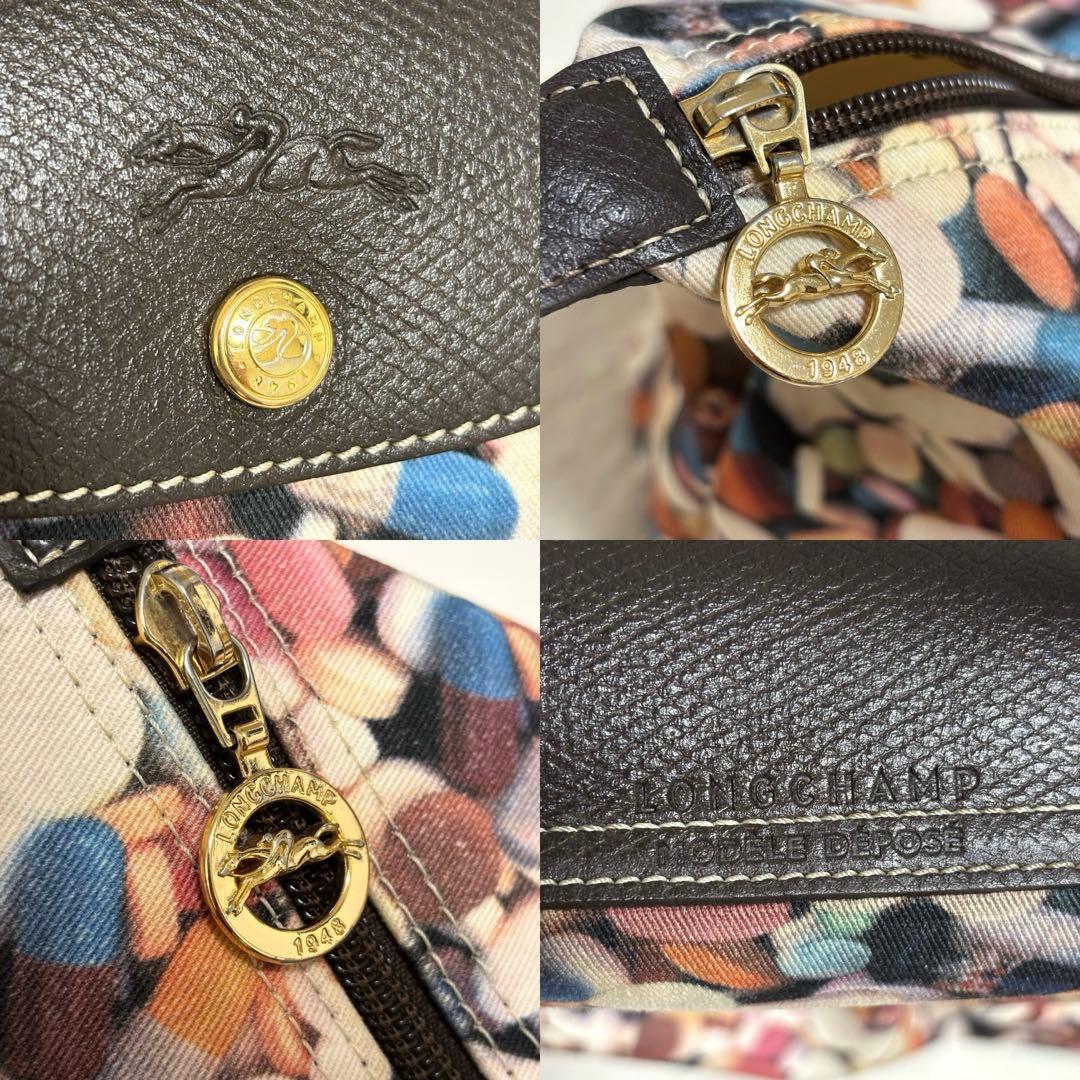 希少 Longchamp ロンシャン ジェレミースコット ボストンバッグ ピル