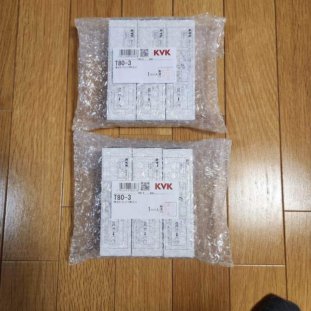 【6個セット販売】KVK 浄水器カートリッジ T80