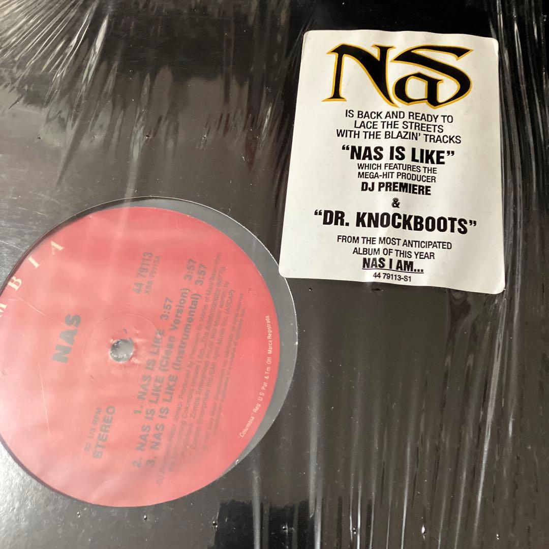 Nas It Was Written 180g 限定UK盤とシングルの5枚セット