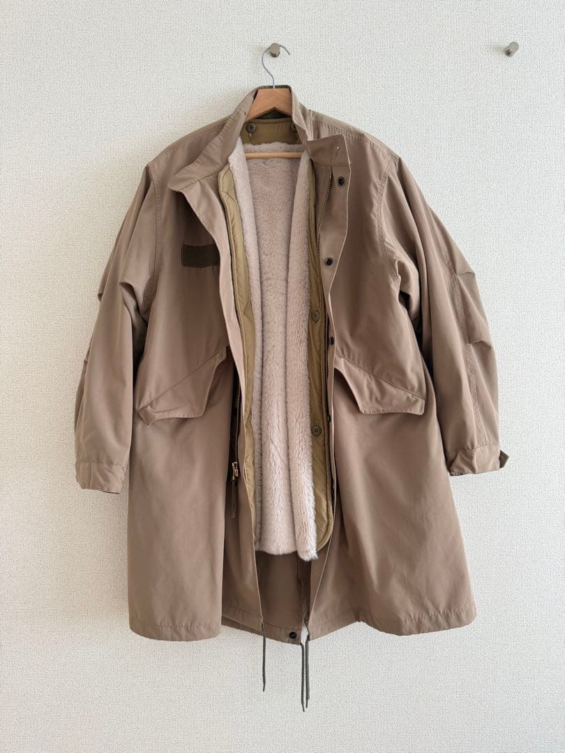 値下げ中　relume　M65 モッズコート/ライナー付き/3way