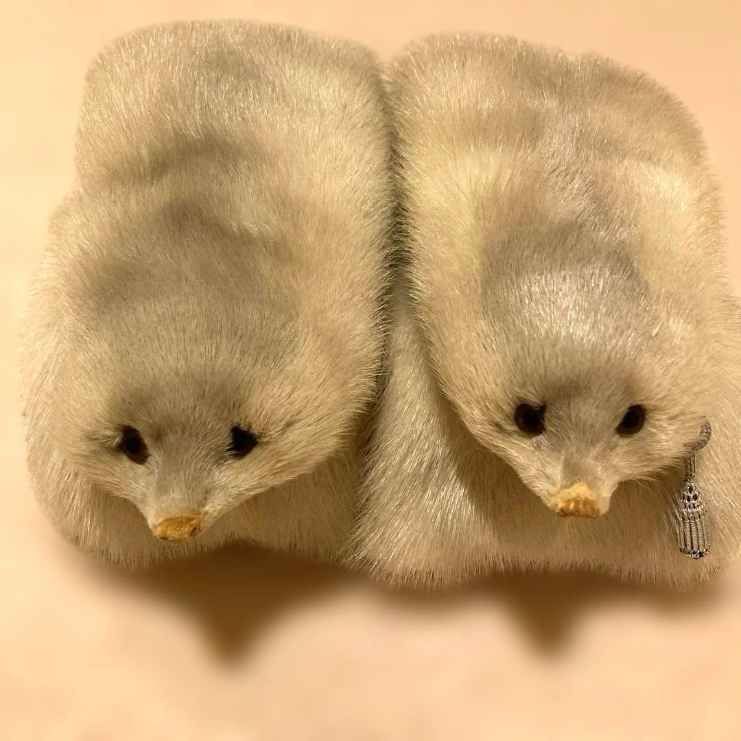 リアルファー☆毛皮マフラー フォックス☆