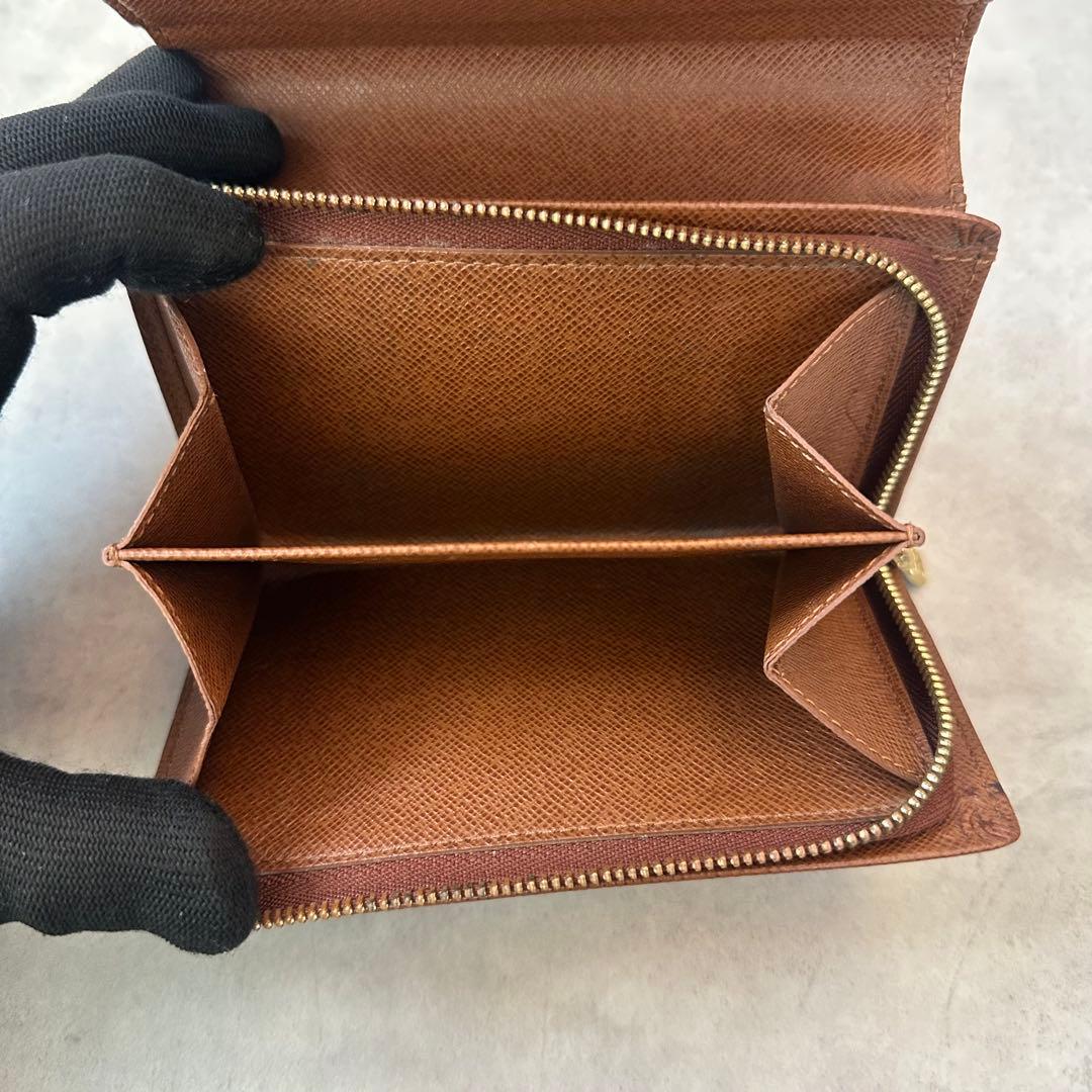 Louis Vuittonモノグラム ポルトフォイユ トレゾール 二つ折り財布