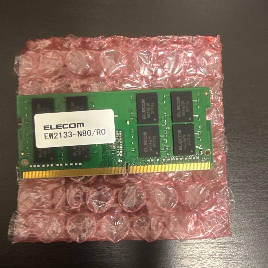 ELECOM 8GB DDR4 S.O.DIMM メモリモジュール