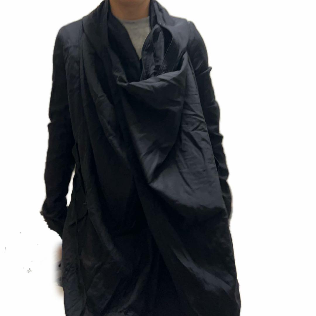 2010AW JULIUS ドレープラッピングコート ユリウス archive
