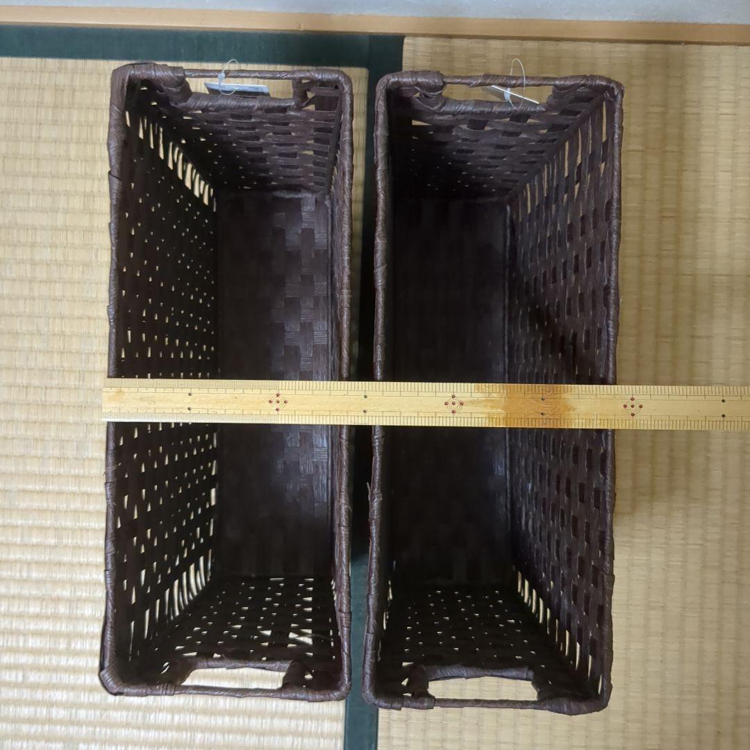 クマ✿収納バスケットセット 内布付き 蓋付き収納ボックス マガジンラック