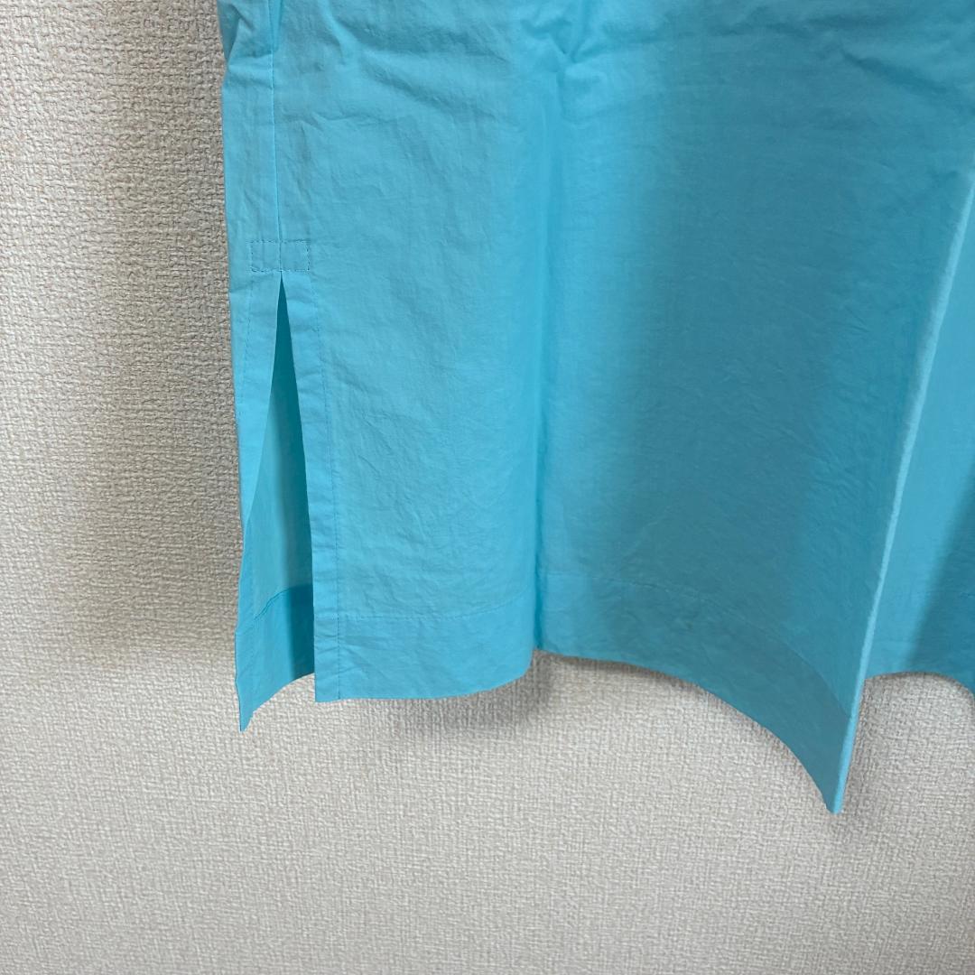 ISSEY MIYAKE イッセイミヤケ 半袖 ワンピース 水色
