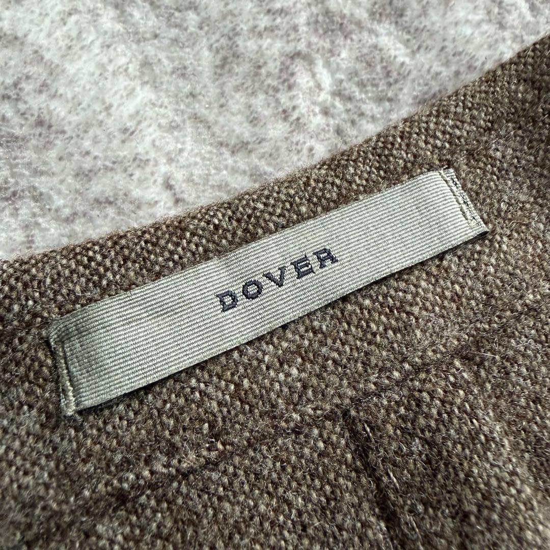 美品 ボリオリ DOVER アンコンジャケット 48 ブラウン 本切羽 段返り