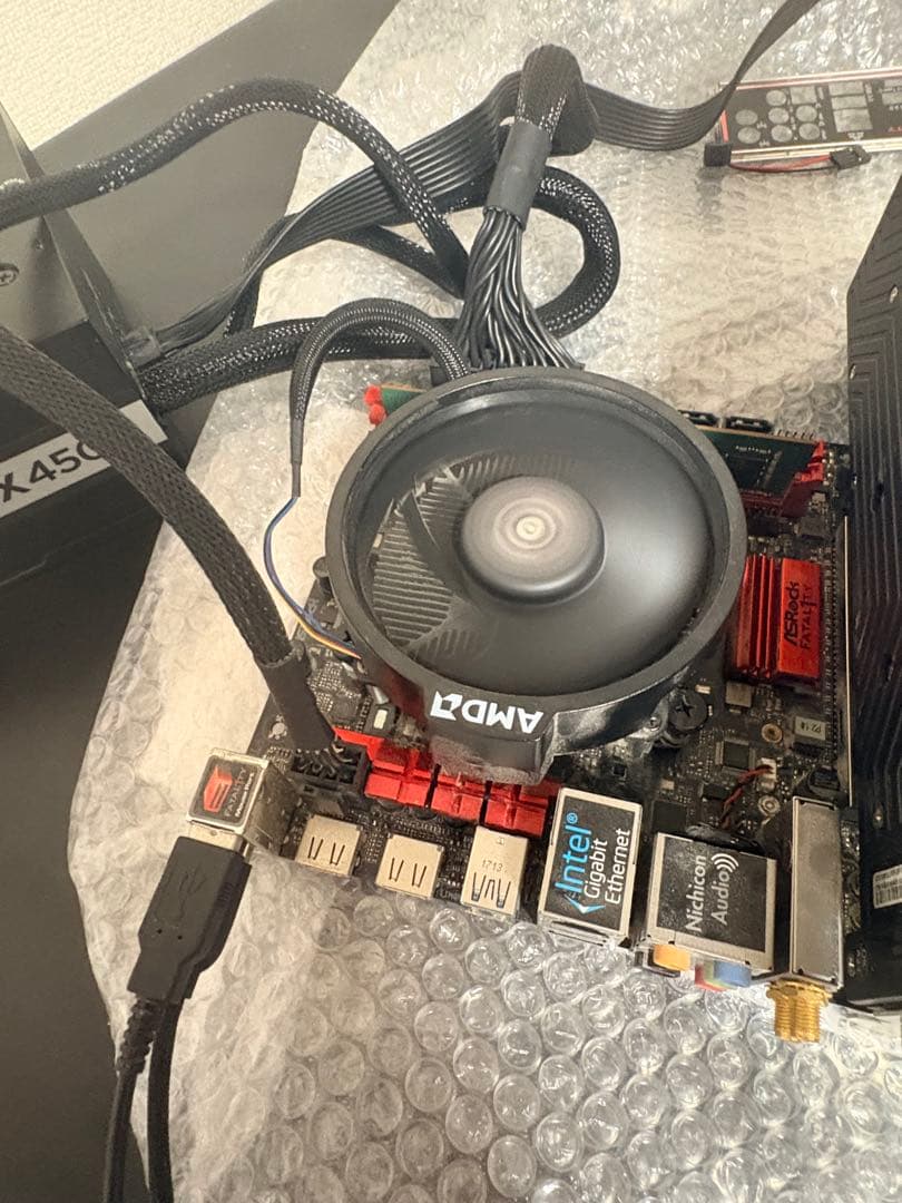 Ryzen 5 2600 ＆ Mini-ITXマザーボード バックパネル付