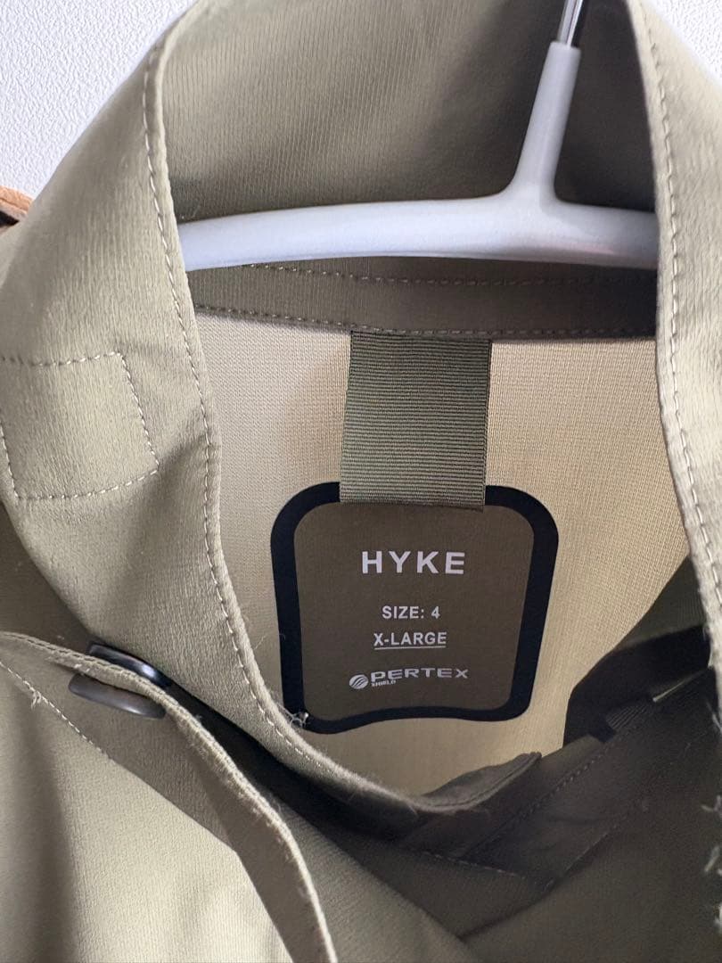 HYKE ハイク PERTEX military Coat