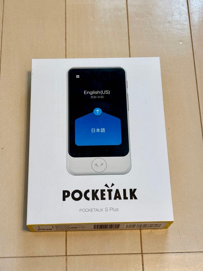 POCKETALK S Plus 新品未使用　ポータブル翻訳機
