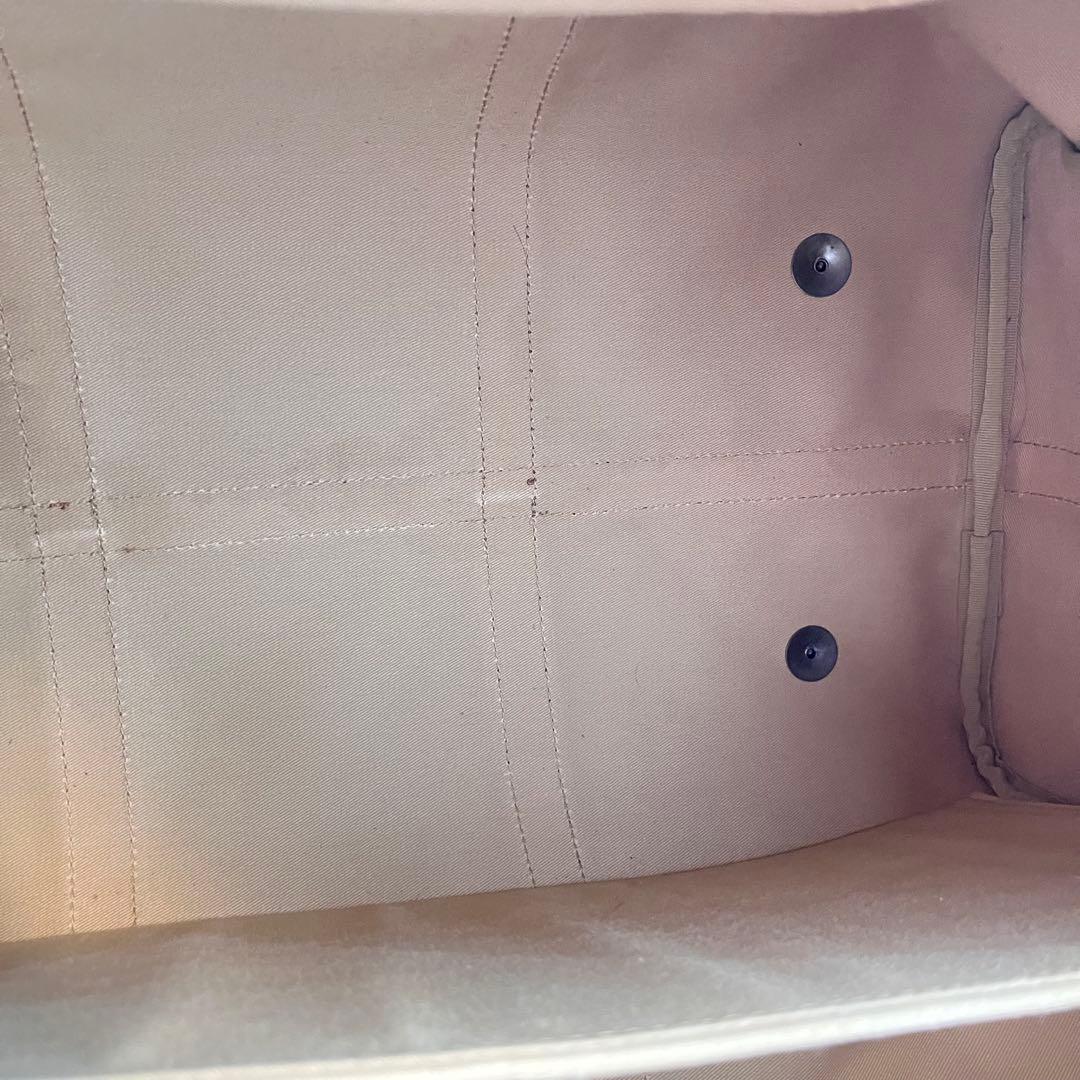 【ブラシ・南京錠付き】RALPH LAUREN ボストンバッグ グリーン レザー