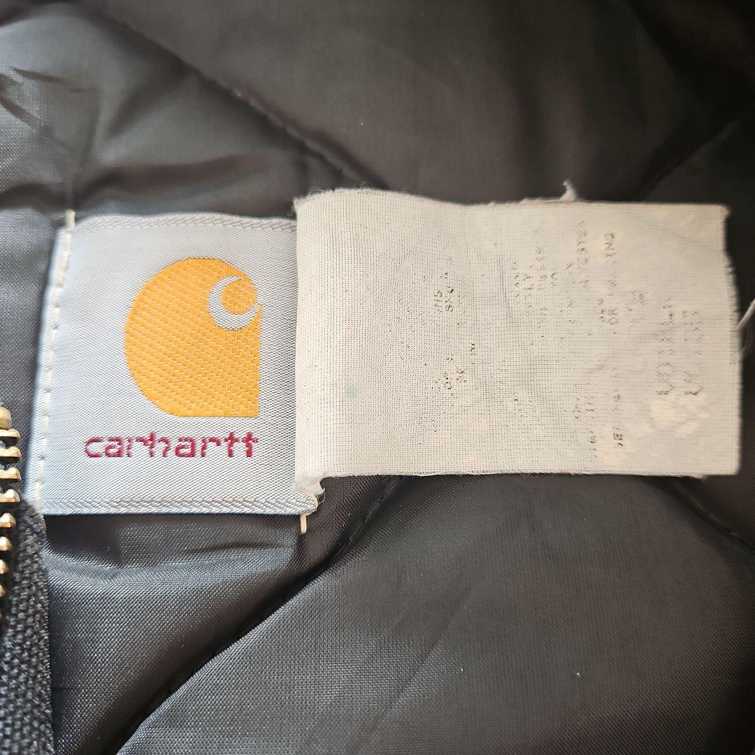 【初期】80-90s Carharttカーハート ダック ベスト 腰ゴム