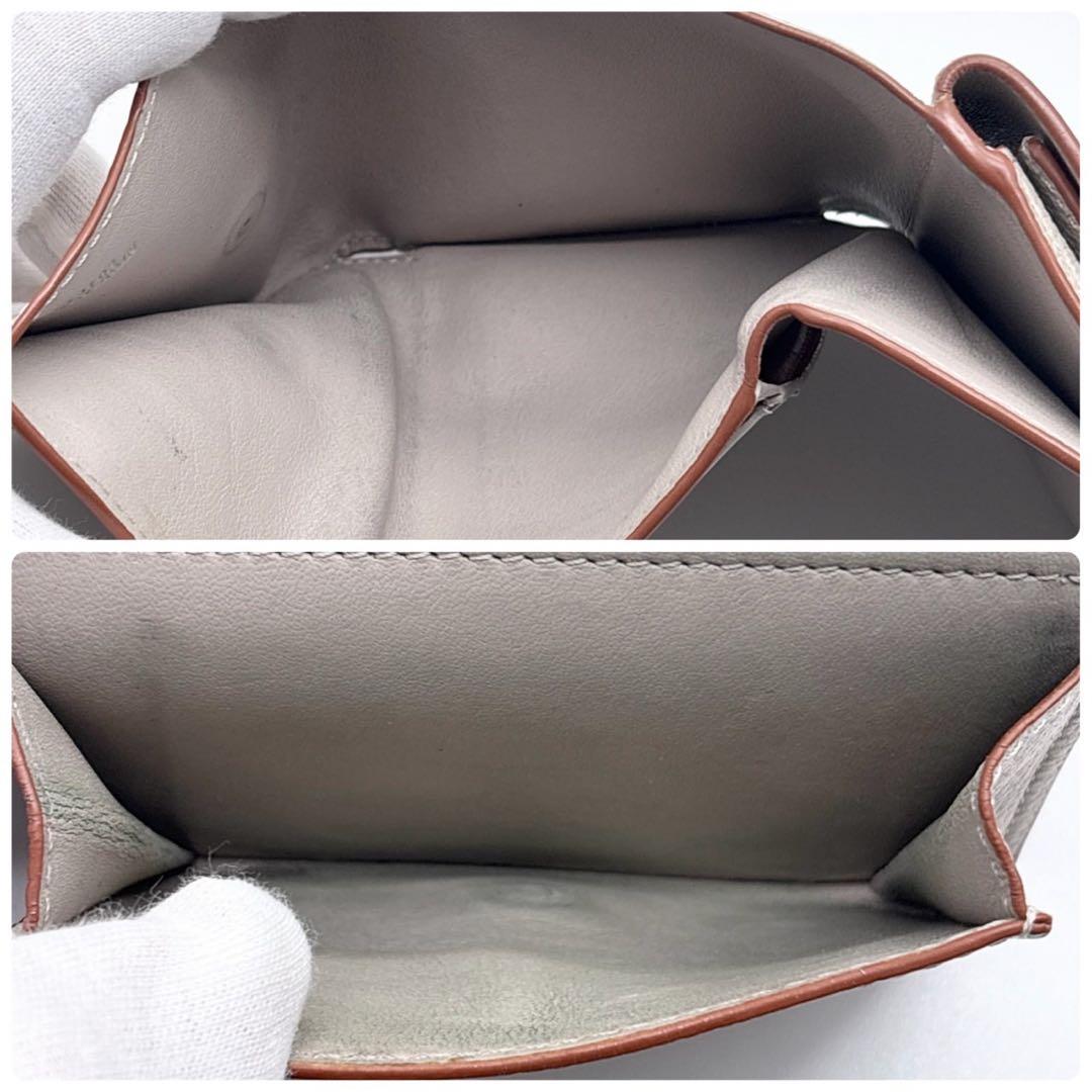 付属品付き✨ ロエベ　三つ折り財布 トライフォールドウォレット アナグラム