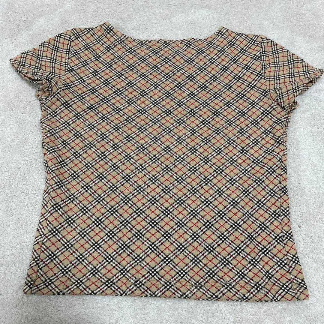 ♦︎新品同様♦︎BURBERRY BLUE LABEL♦︎チェック柄 半袖Tシャツ