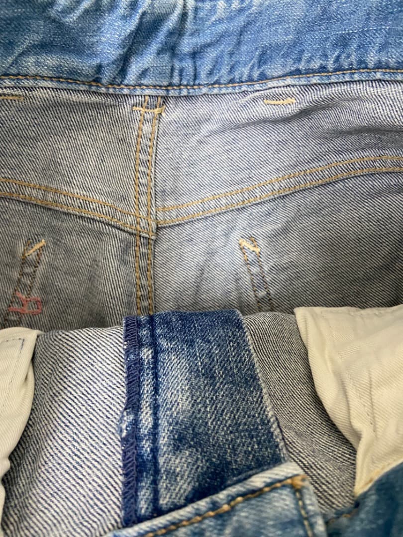 45R ライ麦ストレッチデニムのNEW桃比女（加工）
