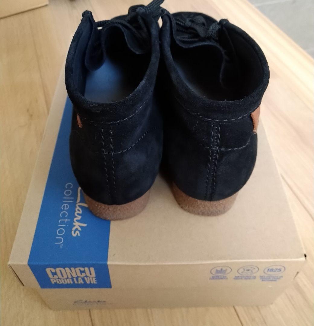 Clarks 黒 メンズ SHACRE BOOTシェイカーブーツワラビーブーツ