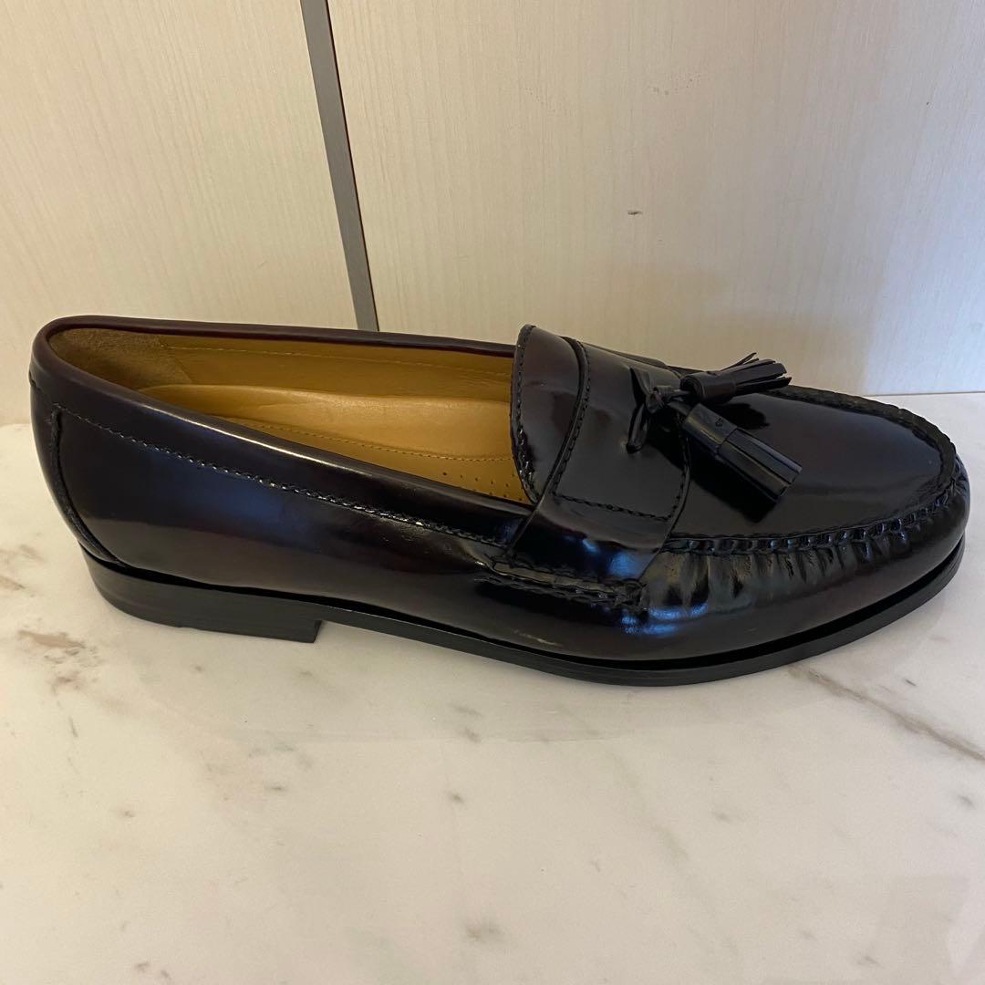 極美品 COLE HAAN ピンチタッセル 27cm C12767 バーガンディ