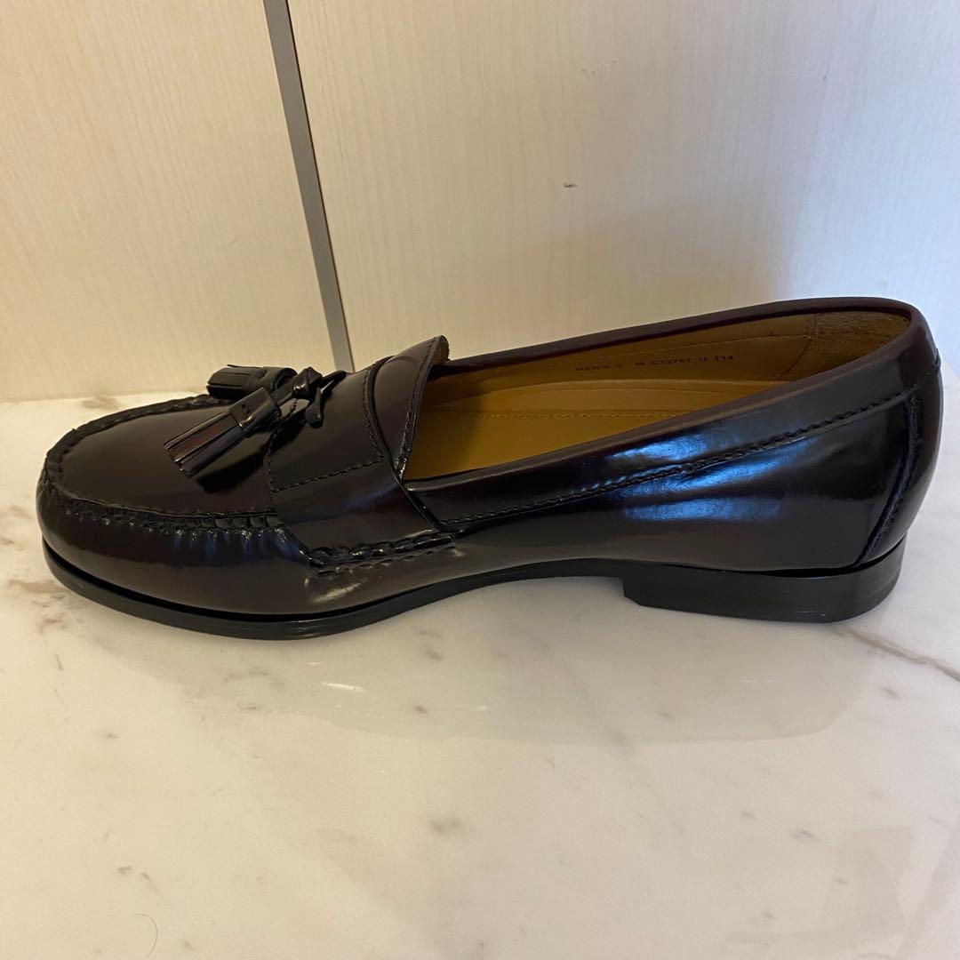 極美品 COLE HAAN ピンチタッセル 27cm C12767 バーガンディ