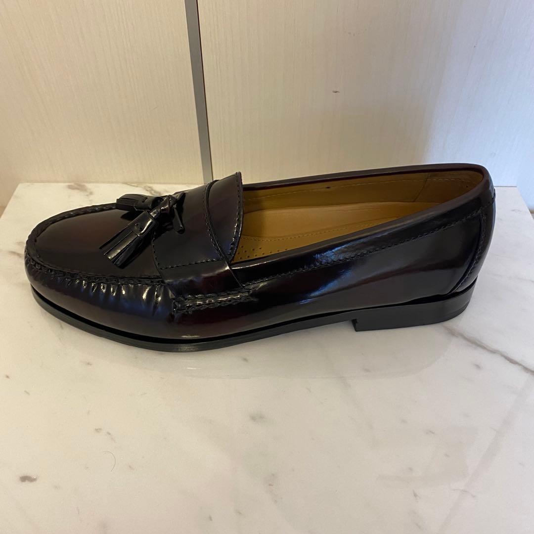 極美品 COLE HAAN ピンチタッセル 27cm C12767 バーガンディ