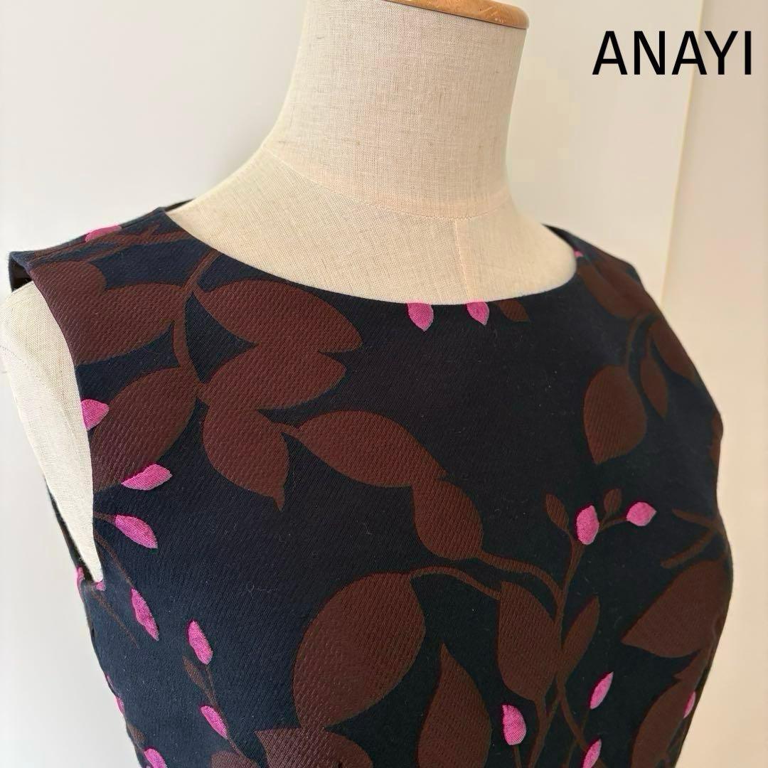 あいちゃん ANAYI アナイ　ワンピース　ノースリーブワンピース