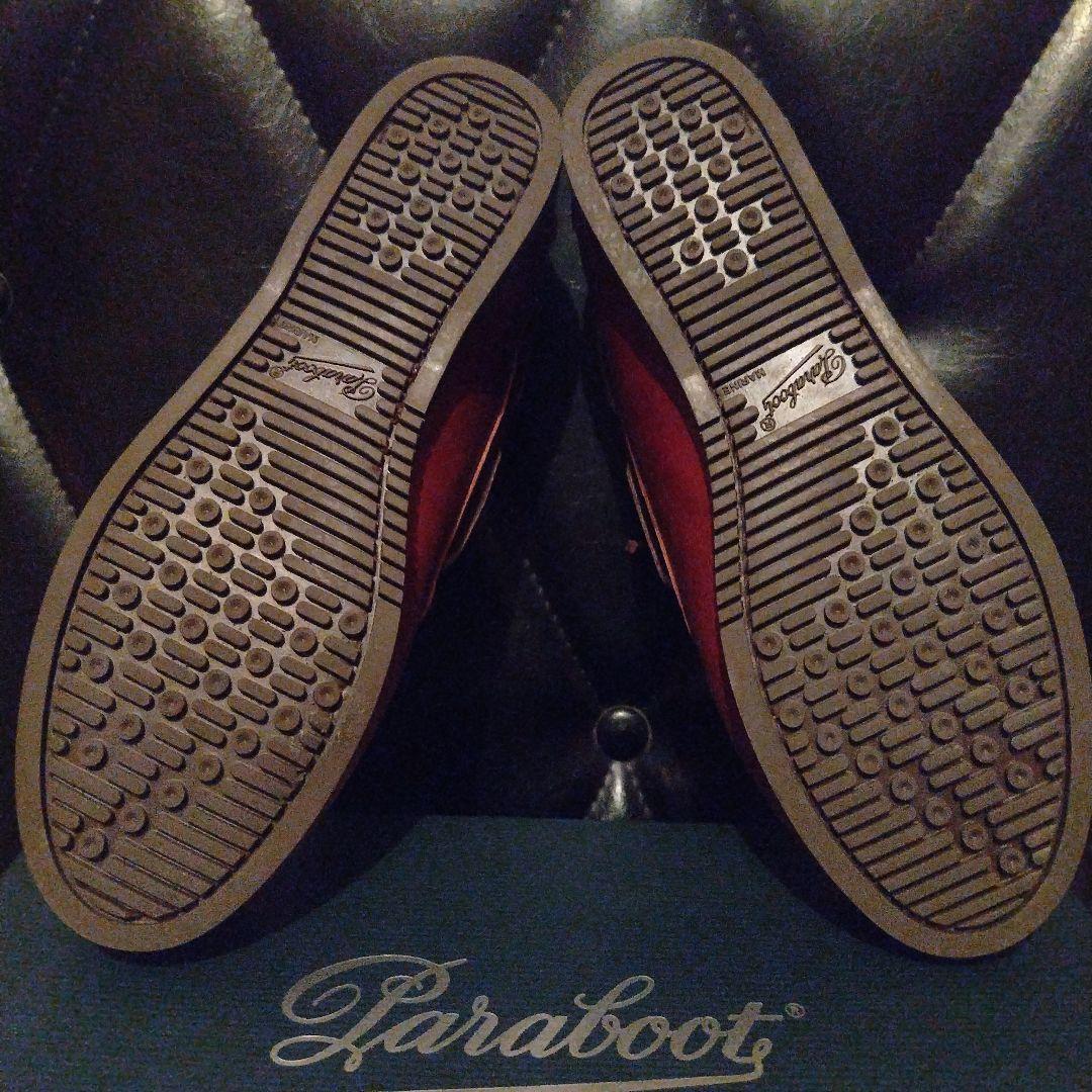 【 パラブーツ Paraboot 】バース　デッキシューズ　24.5　ブラウン