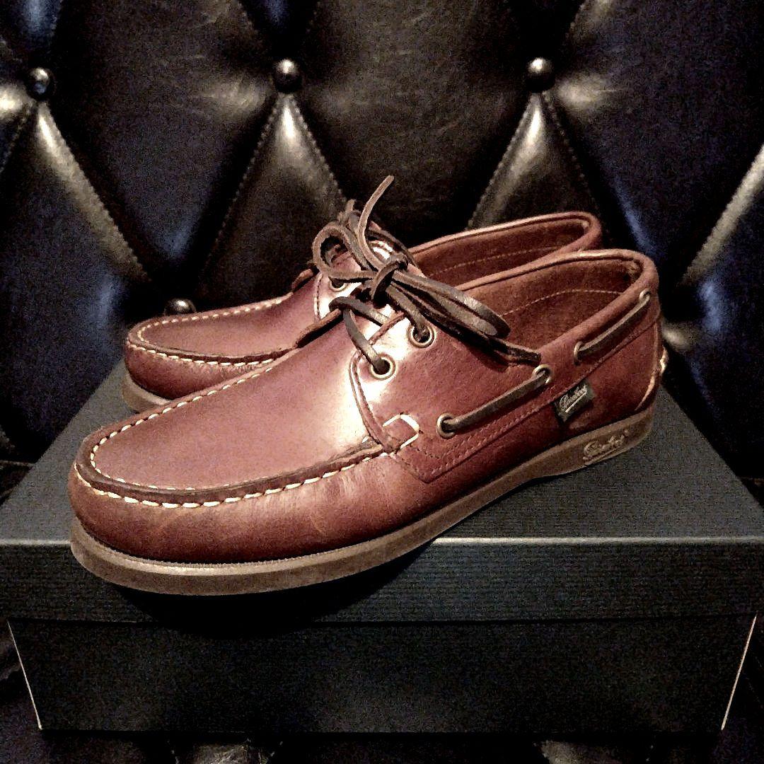 【 パラブーツ Paraboot 】バース　デッキシューズ　24.5　ブラウン
