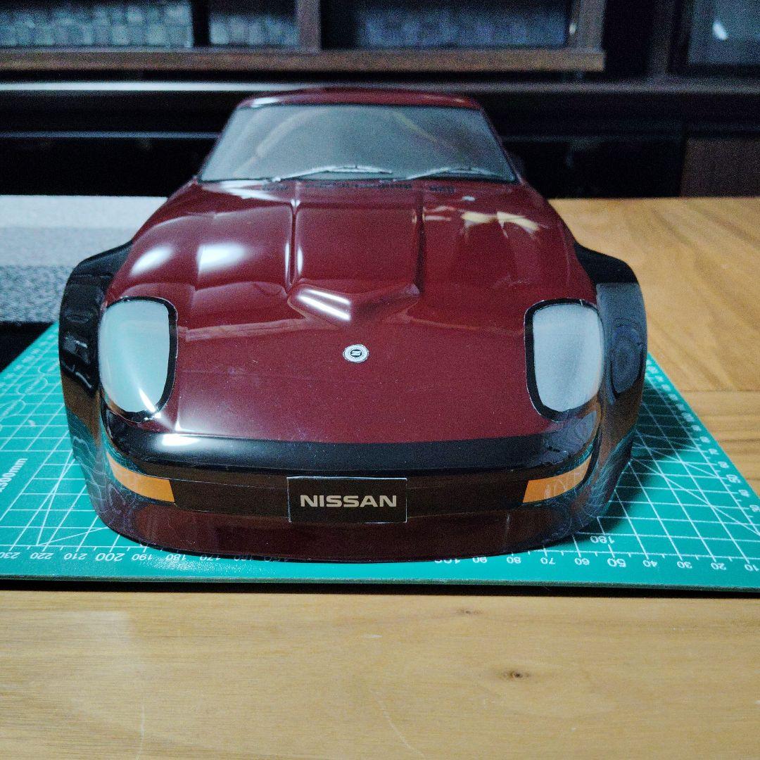 1/10　日産240 Z マルーン カラースペアボディ　最終値下げ！