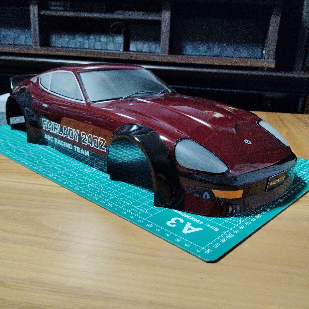 1/10　日産240 Z マルーン カラースペアボディ　最終値下げ！