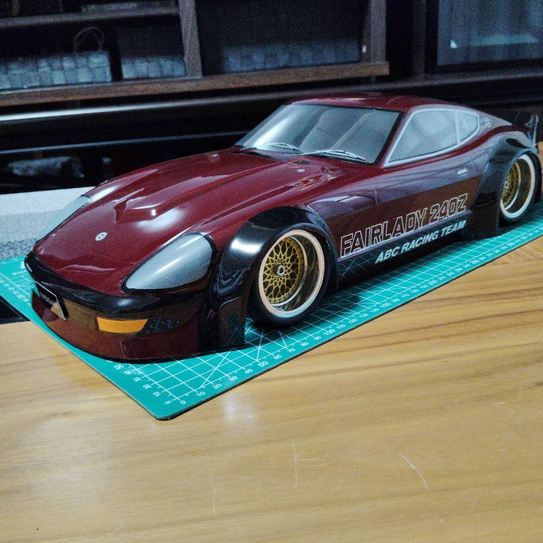 1/10　日産240 Z マルーン カラースペアボディ　最終値下げ！