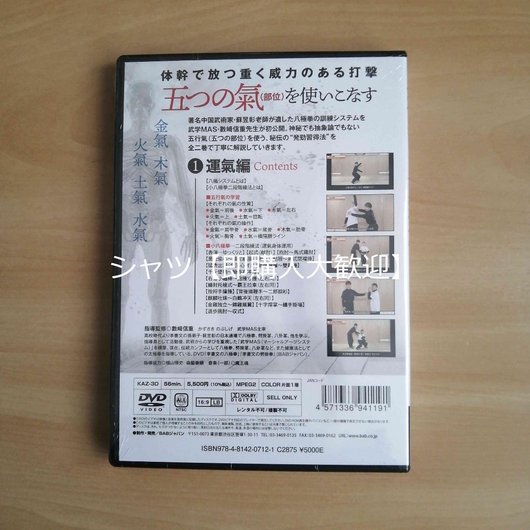 新品★ 初公開！【八極拳の発勁法 秘伝の訓練システム】第１巻 運氣編 DVD