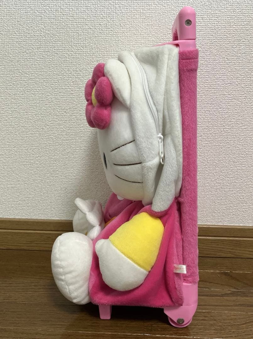 希少　激レア　ハローキティ　キャリーカート　ぬいぐるみ　バッグ　スーツケース
