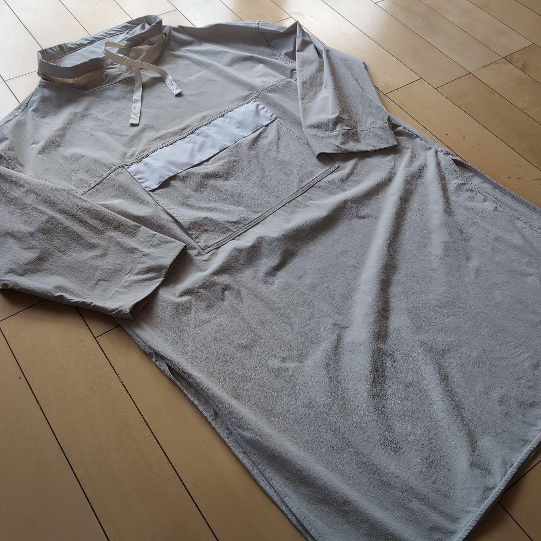 shirone　ハーフネックアノラックワンピース (グレージュ)　チュニック