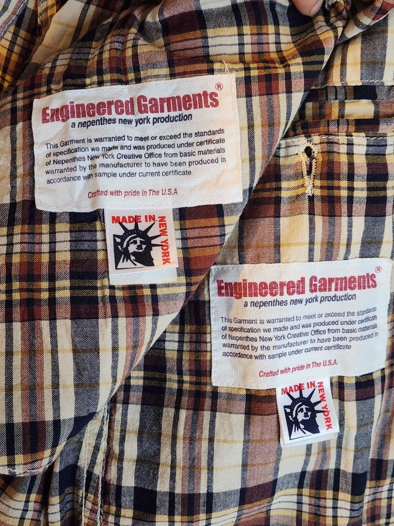 ENGINEERED GARMENTS エンジニアードガーメンツ 2ピース