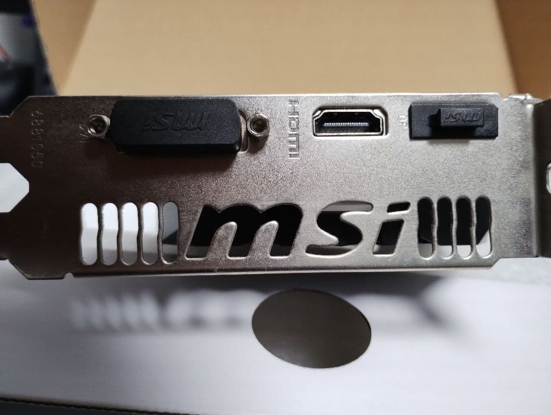 MSI GeForce GTX 1050 Ti 4G OC グラボ