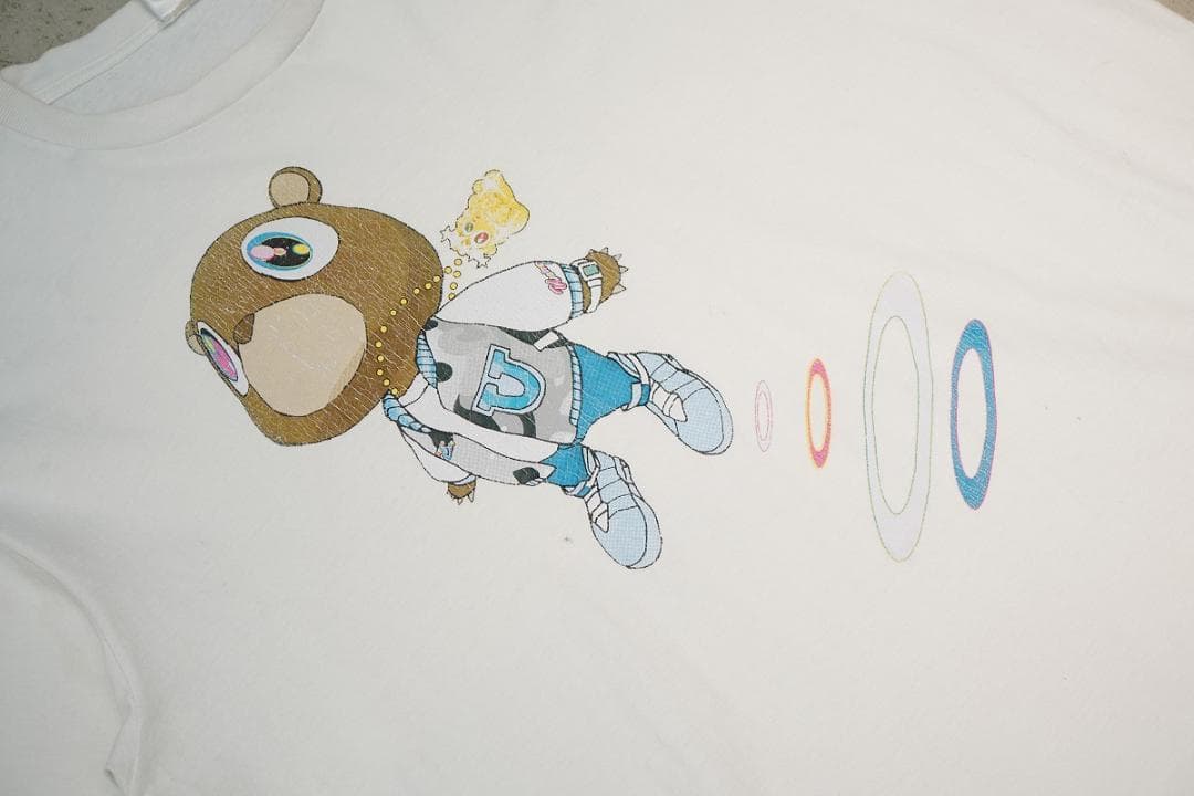 希少 KANYE WEST カニエウエスト ツアー Tシャツ 村上隆 802P▲