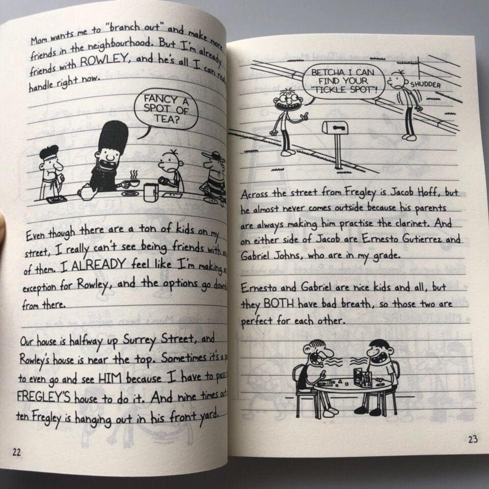 Diary of a Wimpy Kid グレッグのダメ日記 英語勉強 24册