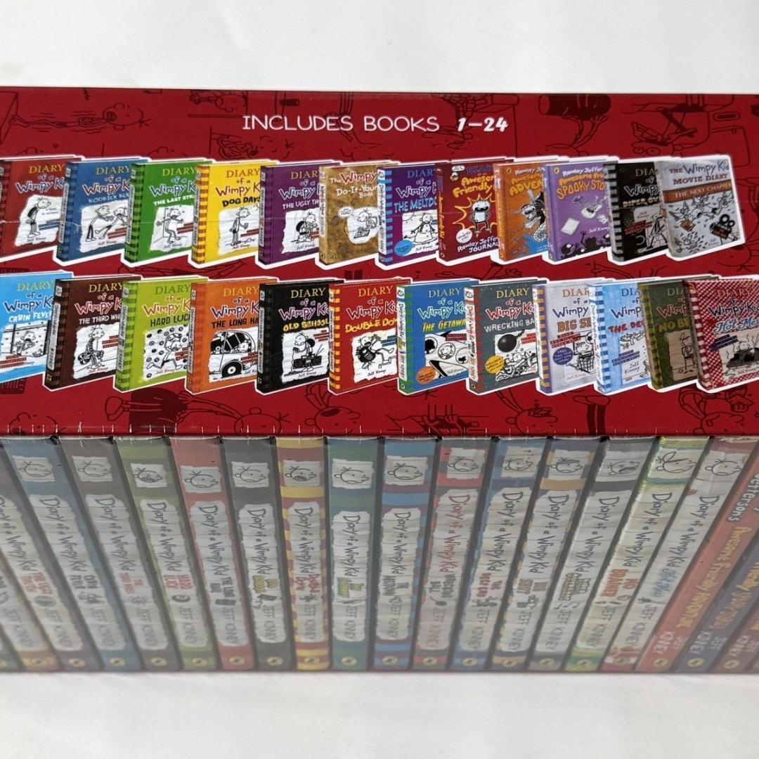 Diary of a Wimpy Kid グレッグのダメ日記 英語勉強 24册