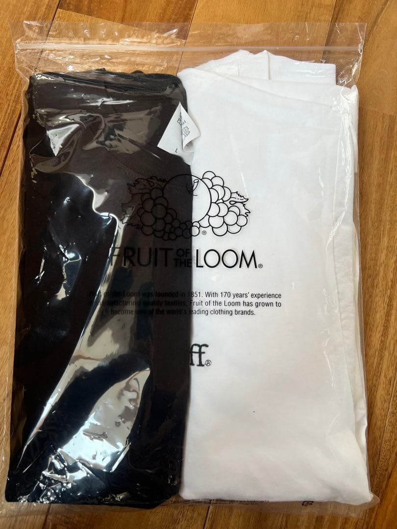 Optsuff×FRUIT OF THE LOOM 2枚セット Lサイズ