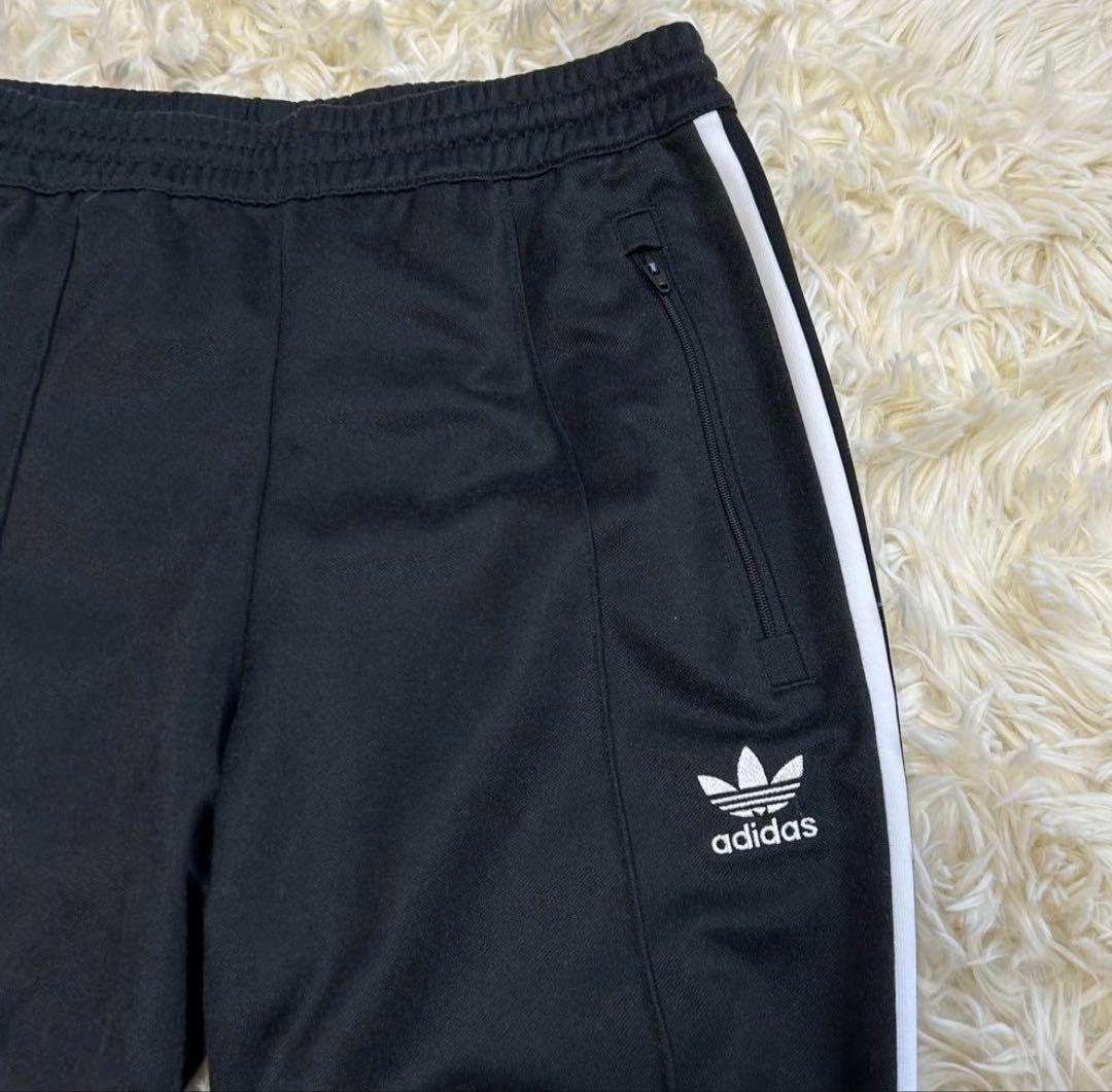 adidas ベッケンバウアー トラックジャケット セットアップ ブラック　S