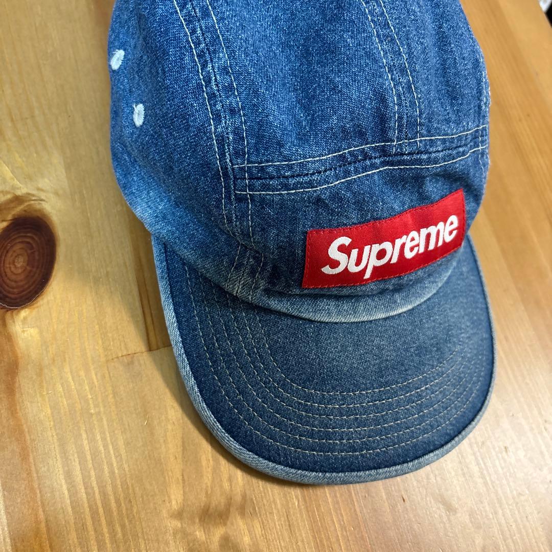 Supreme デニム camp cap キャップ　U.S.A製