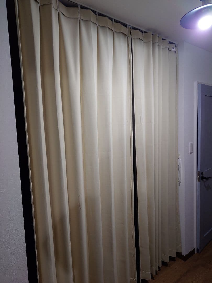 カーテンくれない 1級 遮光カーテン 日本製 幅100×丈230cm×2枚