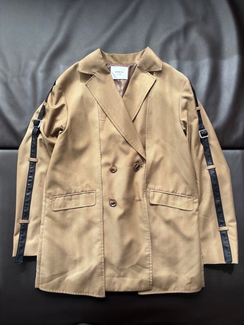 ジャケット・アウター Ameri Vintage BELT TIE DUAL JACKET sizeF